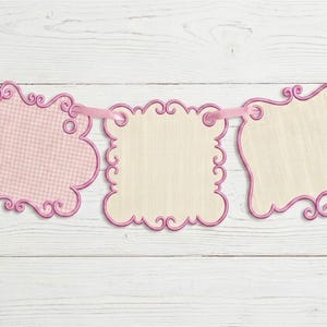 Broderipaket | Paket med applikationer för väsketiketter | Paket med applikationer för monogramvapen | Paket med BX-typsnitt | Hela butiken bild 7