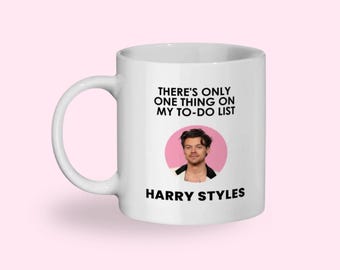 Harry Styles Mug | Funny Celebrity Crush Gift | Harry Styles Fan Gift | Gift For Her | Funny Coffee Mug | One Direction Gift