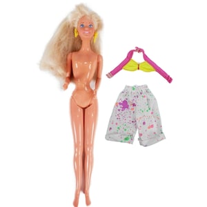 Vintage 1991 Barbie Sun Lovin&#39; Jazzie Doll Only 4088 Blonde