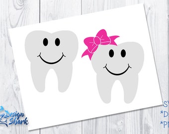 Tooth Fairy Pillow Design SVG/DXF/PNG