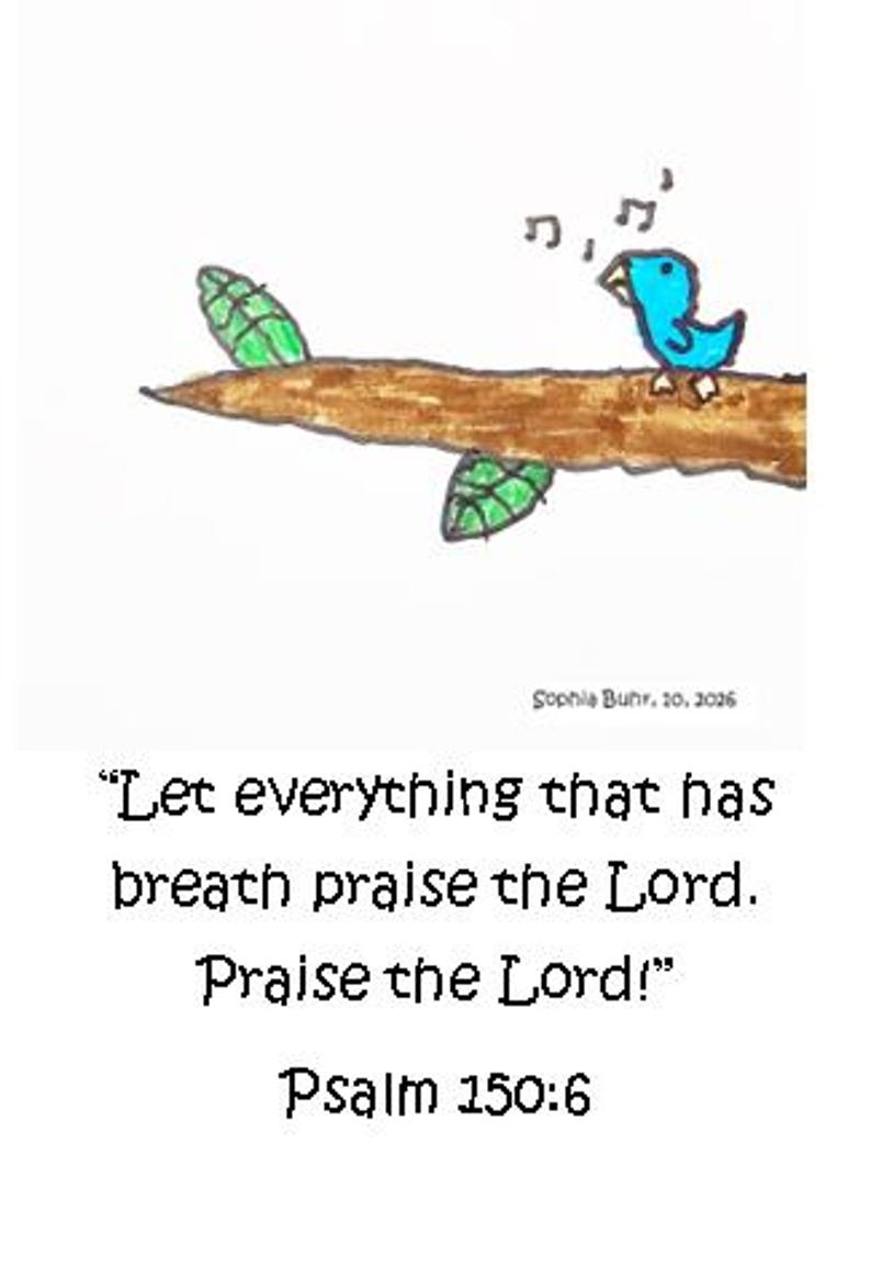 Praise the Lord Printable – Kids Bible Art - Etsy