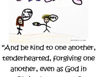 Teilen — Seid zueinander freundlich