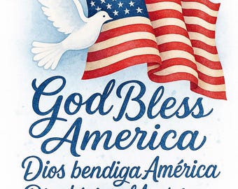 God Bless America — Spanisch & Französisch