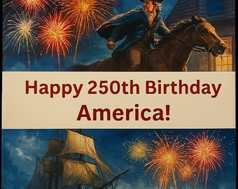 Alles Gute zum 250. Geburtstag, Amerika!