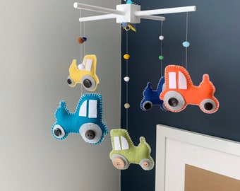 Baby Mobile - Baby Crib Mobile - tractor Mobile - farm mobile - baby mobile farm - baby mobile tractor