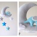 Baby mobile - Mobile moon - Elephant mobile - Crib Mobile elephant - Baby Mobile Stars