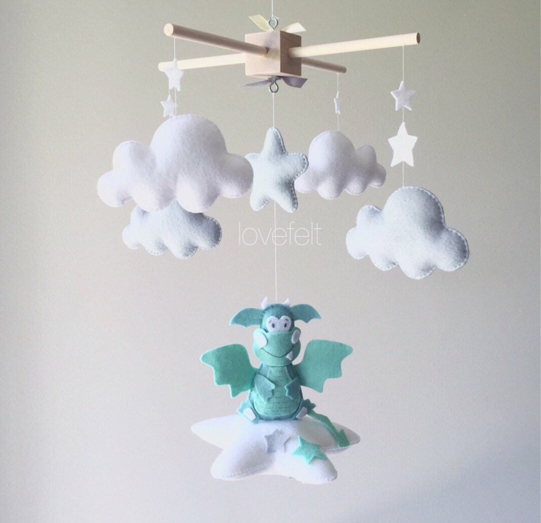 Baby Mobile Dragon Mobile Baby Mobile Dragon Etsy