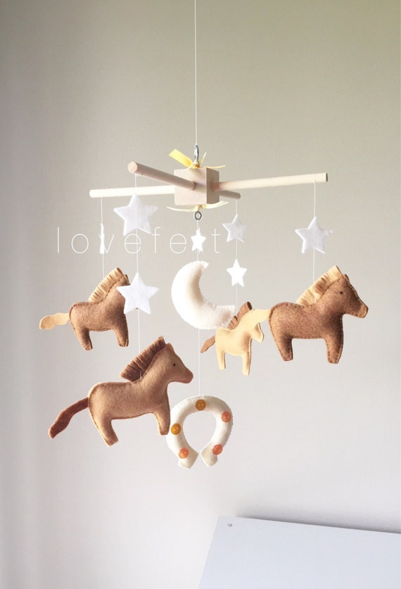 Caballo bebé móvil  Nomade Crafts&Dreams - Tutorial