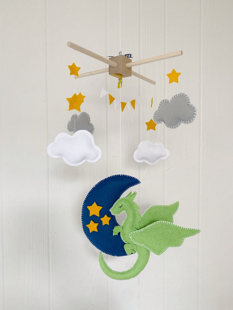 Dragon Baby Mobile Baby Mobile Dragon Dragon Nursery Etsy