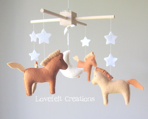 horse baby mobile