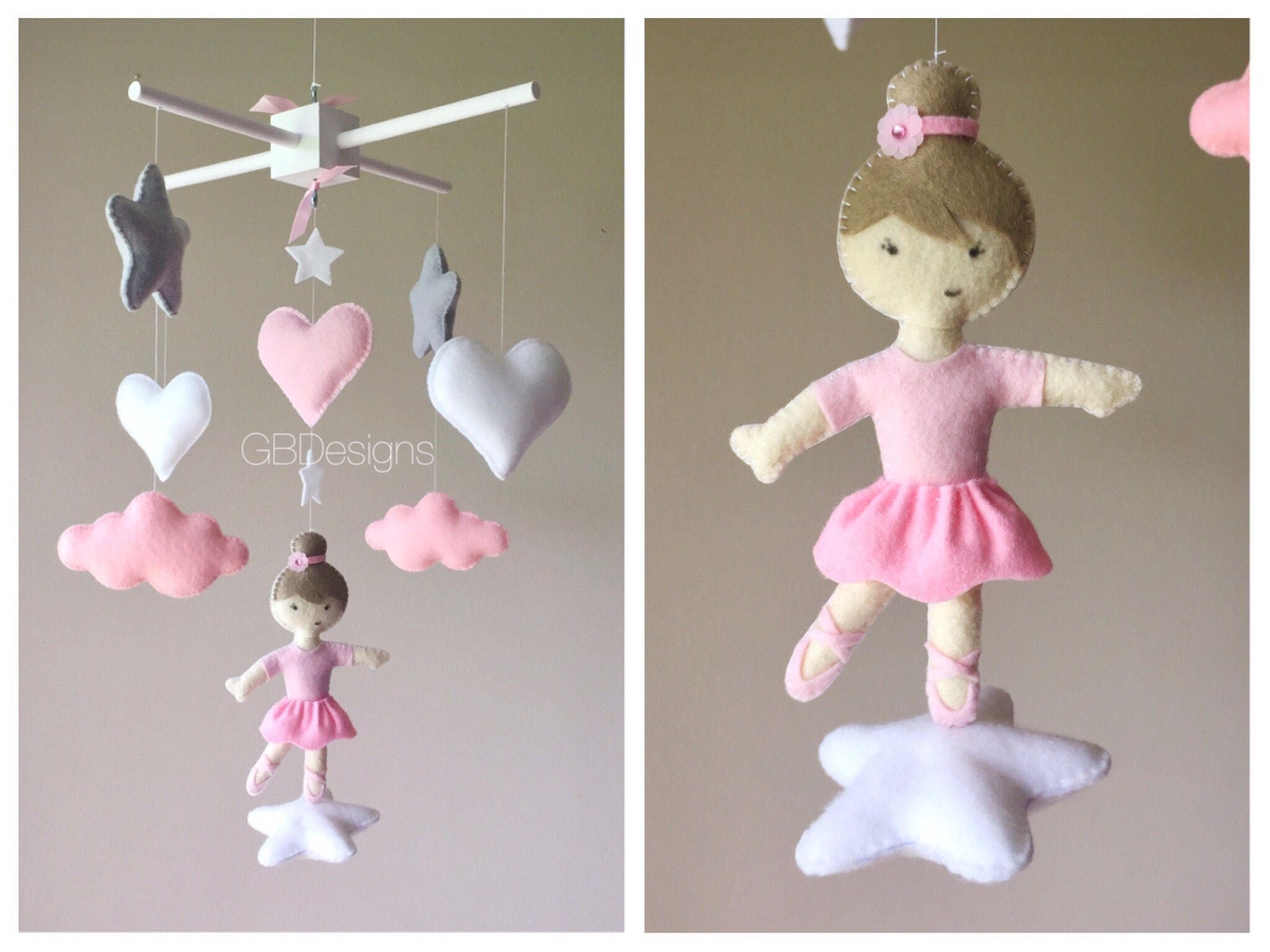 Baby mobile ballerina mobile baby mobile ballerina baby Etsy