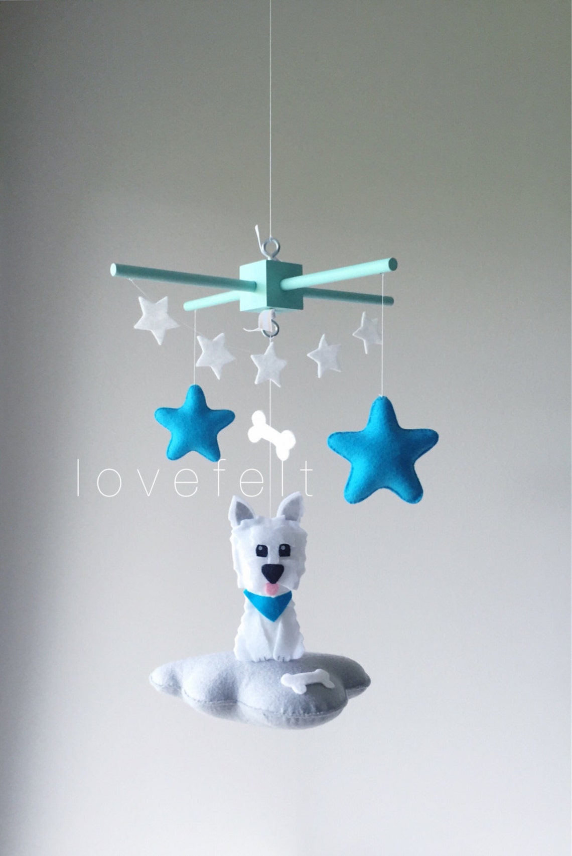 Baby mobile Dog mobile Baby Crib Mobile Baby Mobile dog Etsy