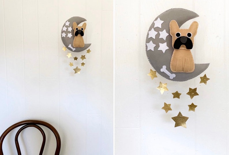 Dog Baby Mobile Baby Mobile Dog Dog Mobile French Etsy