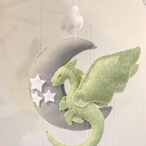 Dragon mobile baby mobile dragon dragon nursery fairytale nursery nursery decor dragon baby decor image 6