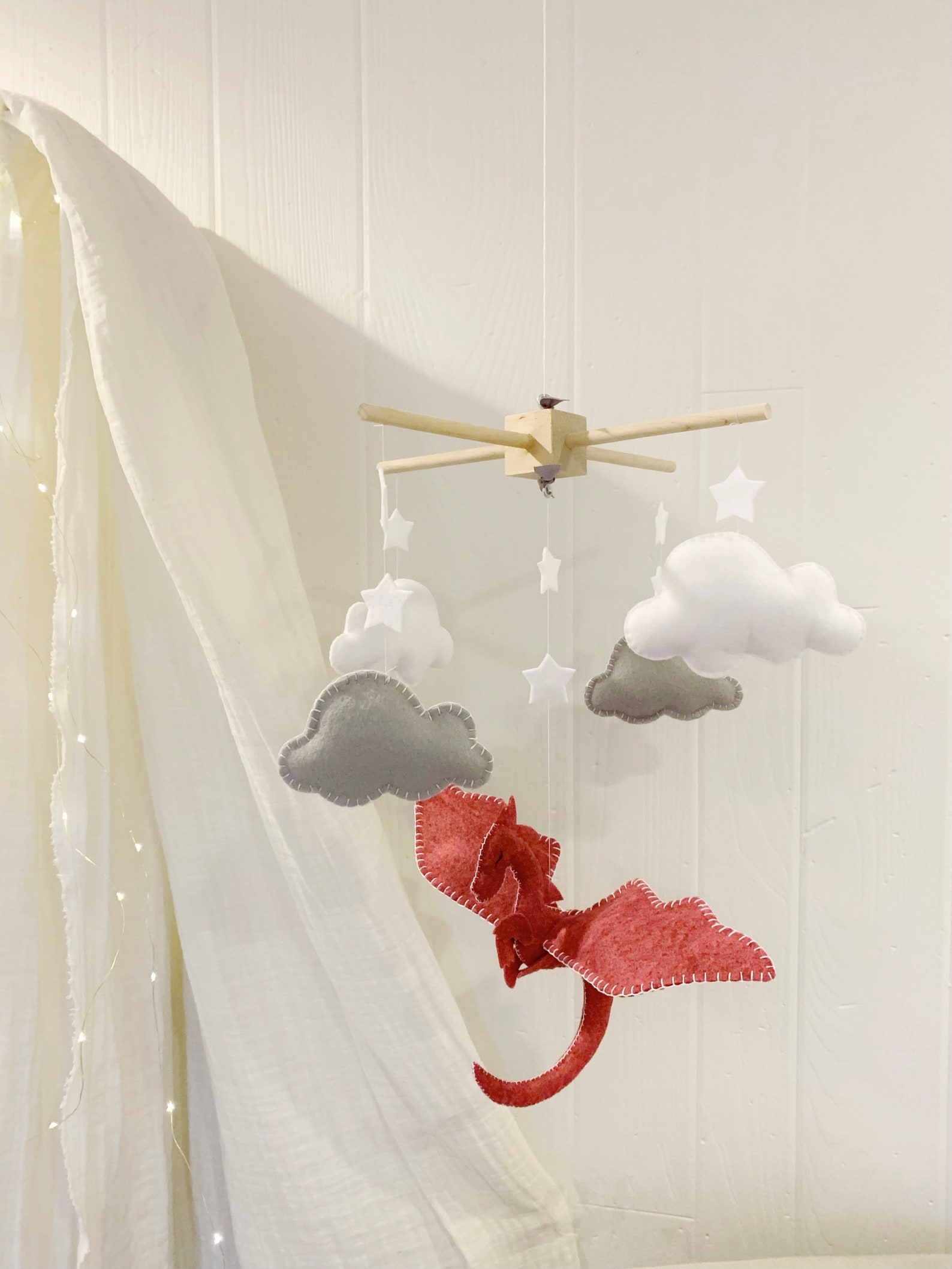 Baby mobile Dragon mobile crib mobile baby mobile dragon Etsy