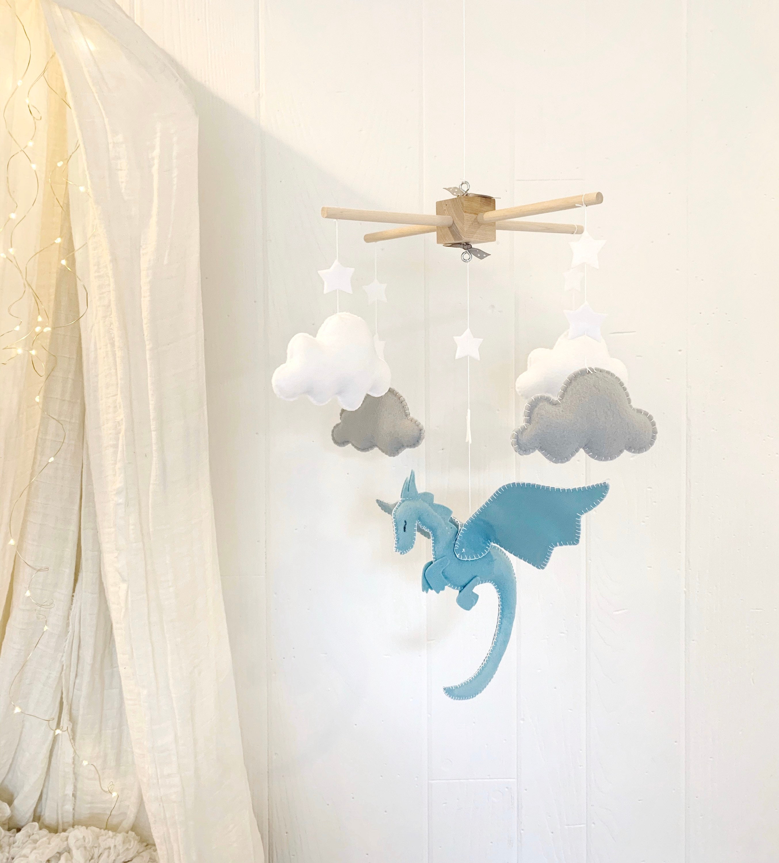 Baby mobile Dragon mobile crib mobile baby mobile dragon Etsy