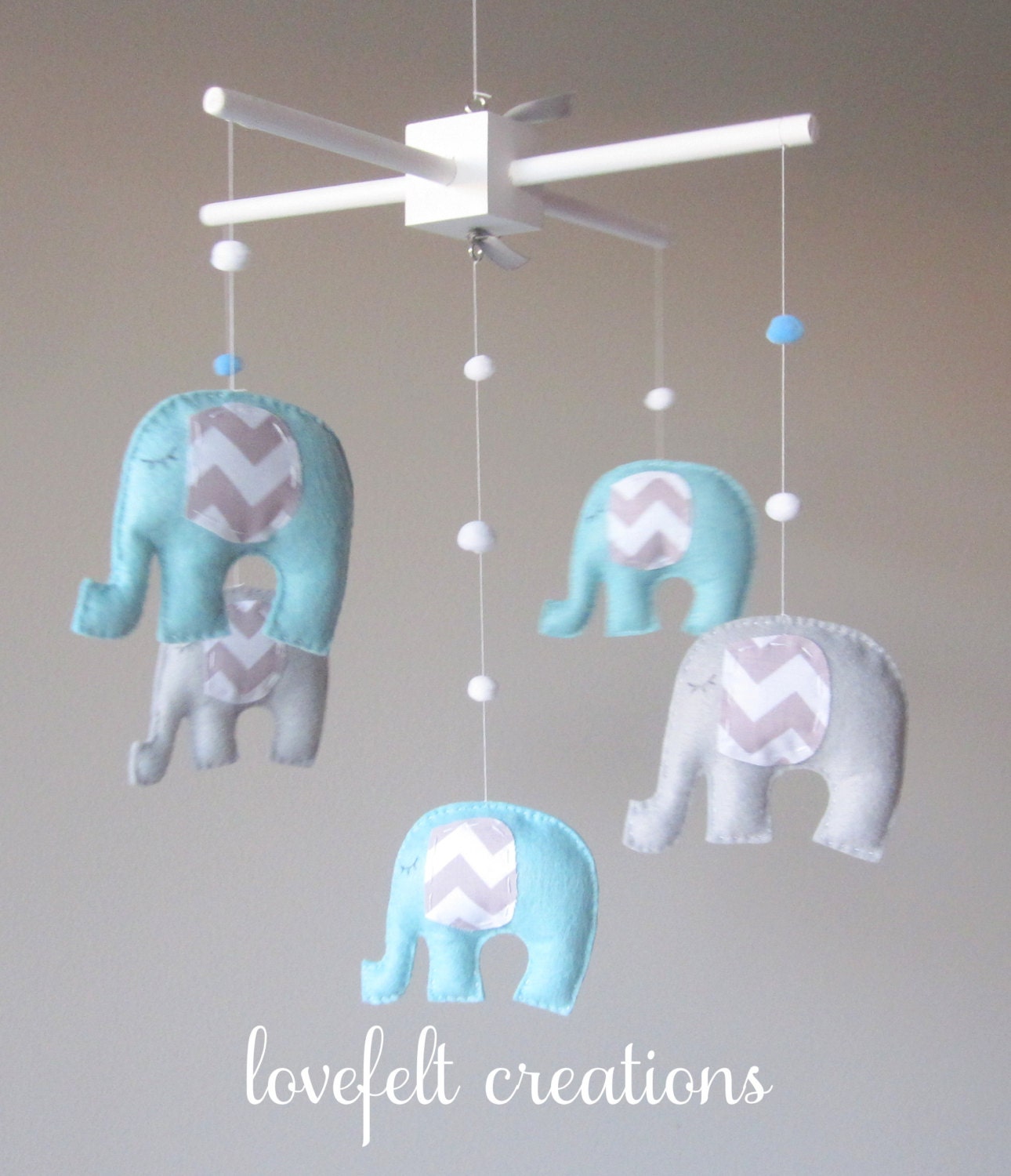 Baby mobile Custom Baby Mobile Elephant Mobile You can | Etsy