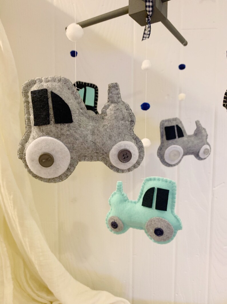 Baby Mobile Baby Crib Mobile tractor Mobile farm mobile baby mobile farm baby mobile tractor image 6