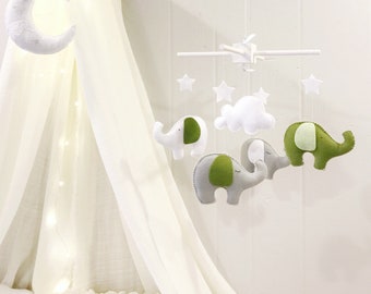 Nursery decor - baby crib mobile - baby mobile - baby decor