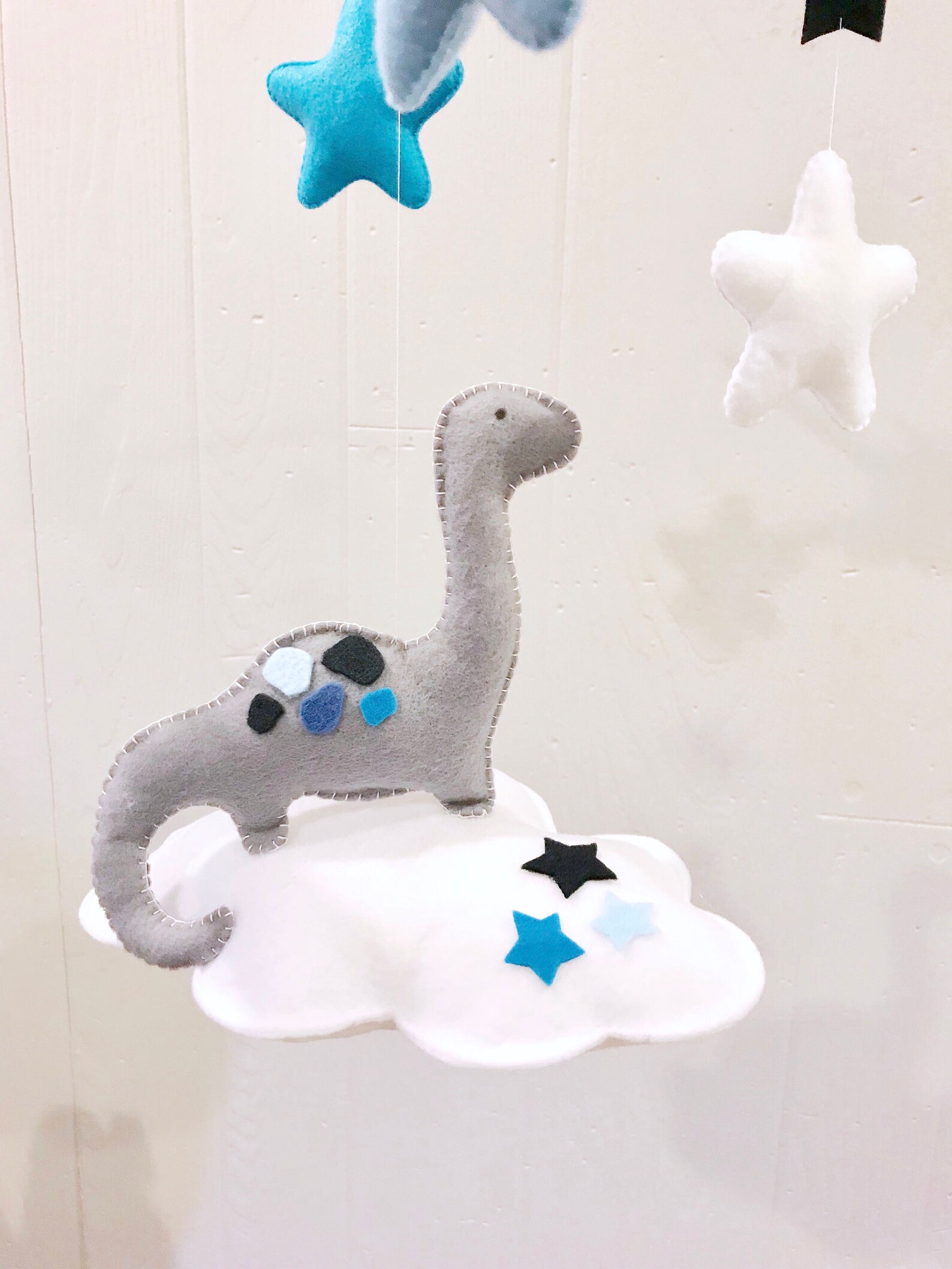 Baby Mobile Dinosaur Mobile Baby Mobile Dinosaur Clouds Etsy