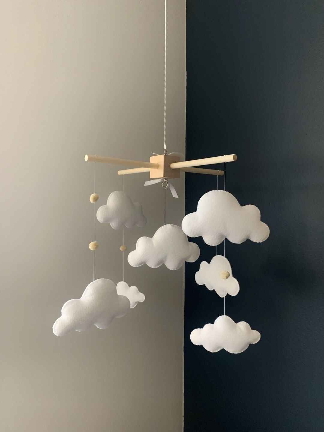 Baby Mobile Cloud Mobile Neutral Baby Mobile Neutral Nursery Baby