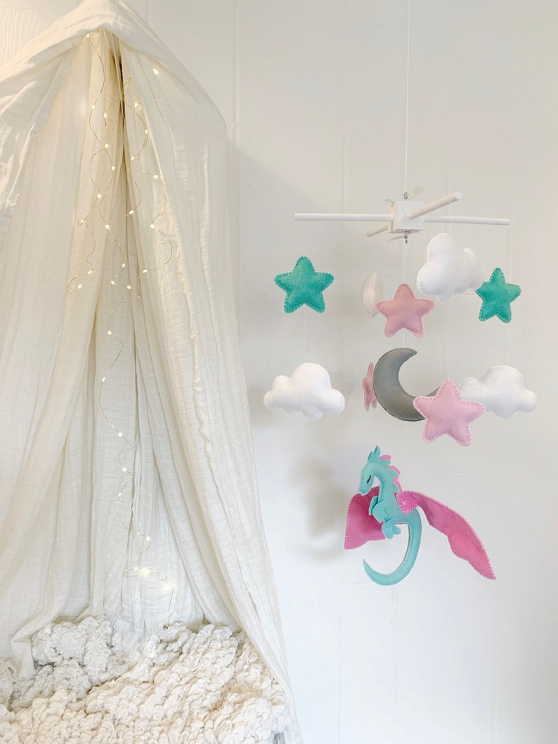 Dragon Mobile Baby Mobile Dragon Dragon Nursery Nursery Etsy