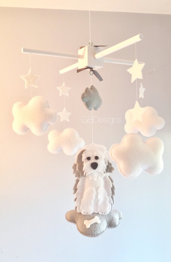 Baby Mobile Dog Mobile Baby Crib Mobile Baby Mobile Dog Etsy