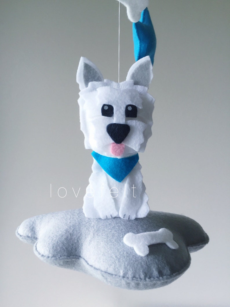 Baby mobile Dog mobile Baby Crib Mobile Baby Mobile dog Etsy