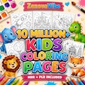 10,000,000+ Coloring Pages Bundle Plr Mrr | 100,000+ Coloring Books Pdf Png Svg Ai | Kids & Adults