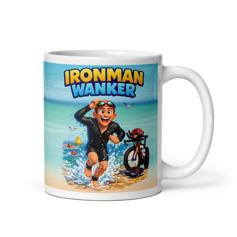 Ironman Wanker Mug - Gift For A Man Who Loves Ironman