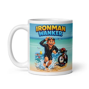 Ironman Wanker Mug - Gift For A Man Who Loves Ironman