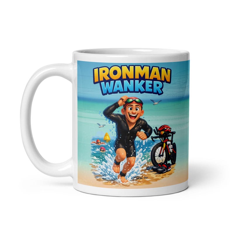 Ironman Wanker Mug - Gift For A Man Who Loves Ironman