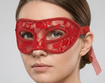 Florale Spitze, Masquerade Maske, venezianische Party-Augenmaske, Kostüm-Accessoire