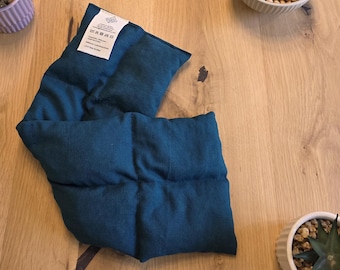Bouillotte micro onde | pochette lombaires à liens | Ceinture Chauffante | Soulagement Sciatique, Lumbago | Coffret Bien-être Dos & Reins