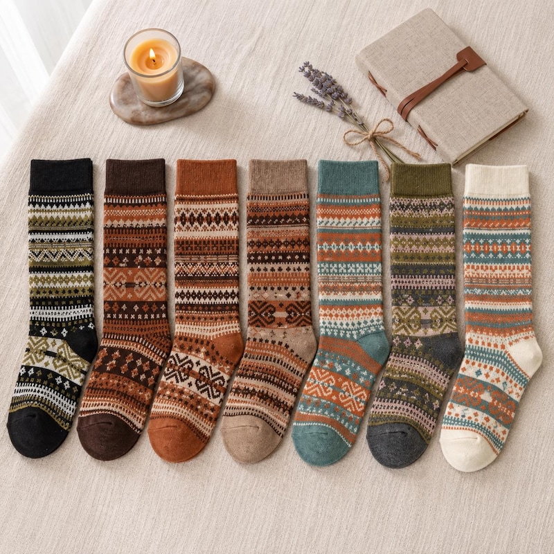 Retro Socks Box - Etsy