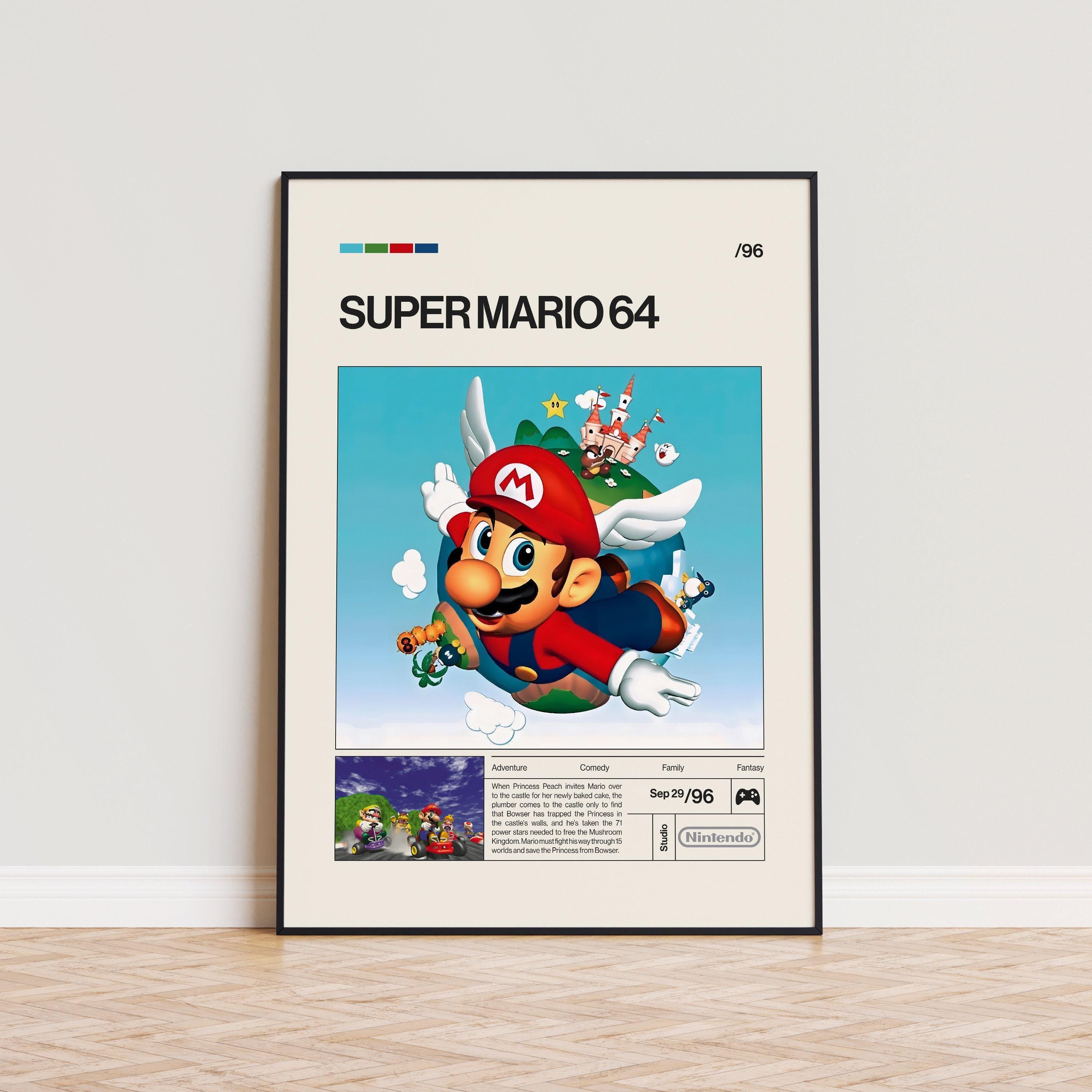 Nintendo 64 poster - Etsy 日本