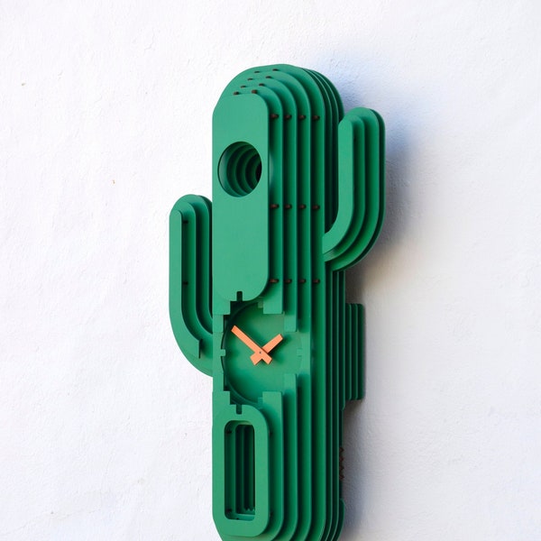 Horloge à coucou Cactus