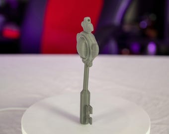 3D Printed Fantasy Portal Key – Wearable Necklace & Cosplay Prop