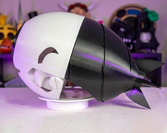 Explodierender Bombing Demon Helm - 3D Gedruckte Cosplay Prop Bomb Weibliche Anime Cosplay Maske