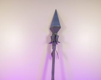 3D Printed Fantasy Spear – Cosplay & LARP Prop