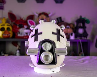 Trashborn Relic Helm - 3D gedruckter Anime Cosplay Helm • Tragbare Maske zum Thema Feuer