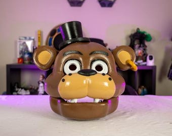 Tragbarer 3D gedruckter Animatronischer Bär Cosplay Helm