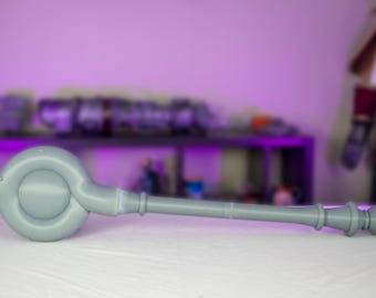 36"Fantasy Cosplay Stab – 3D gedruckte Kostüm Requisite – Magierstab in voller Länge – Accessoire für Conventions