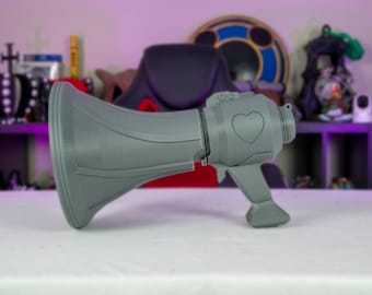 3D Gedruckt DIY Cosplay Megaphon Große Prop Outerland Mad Lady