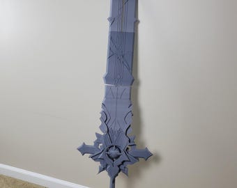 3D Printed Fantasy Claymore – Large Cosplay Sword Prop