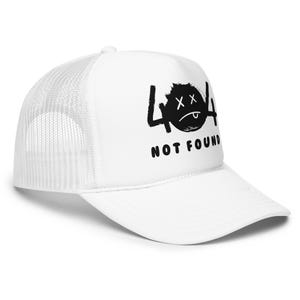 Cappellino 404 Not Found, cappellino con errore tecnico, cappellino stile programmatore, cappellino streetwear geek