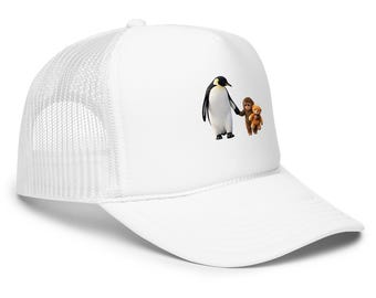 Cappello da camionista Lonely Punch Monkey & Penguin
