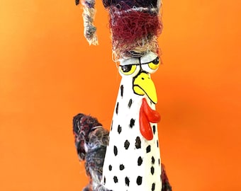 Barnabé, the pensive rooster!
