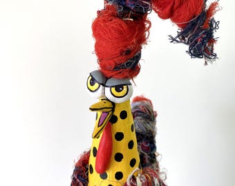 Espora, the angry rooster!
