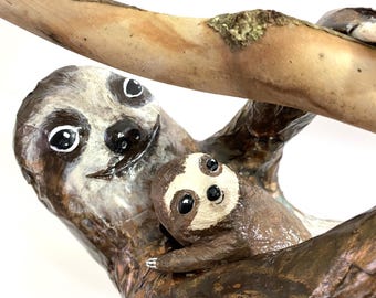 Sleepy, the sloth!